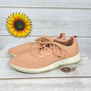 Allbirds Wool Runners Men's Peach Pink Lace Up Casual Comfort Shoes Sneakers 12